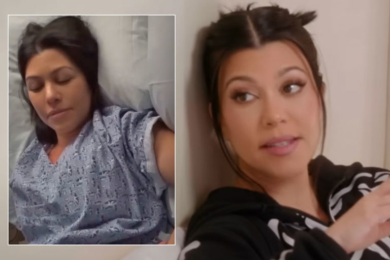 Kourtney Kardashian Shows Off Scar From Emergency Fetal Surgery In