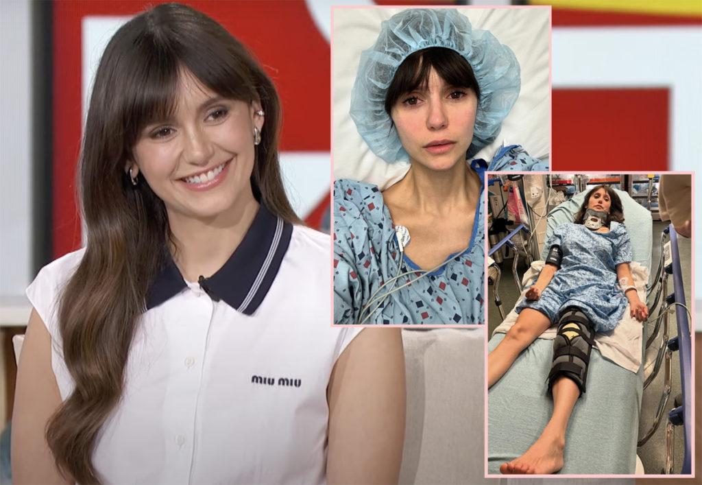 Nina Dobrev Makes First Public Appearance Since Awful Bike Accident & Finally Reveals Full Extent Of Scary Injuries!