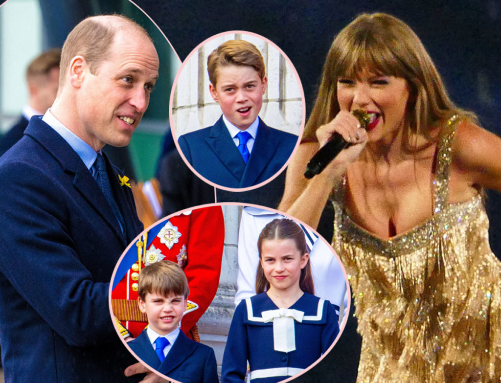 Prince William Attended The Eras Tour With Kids For His Birthday!