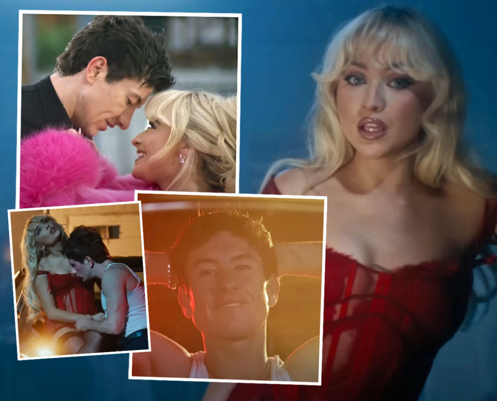 Sabrina Carpenter Gets IRL Boyfriend Barry Keoghan To Fight For Her In HOT  New Music Video - The Best Internet Reactions! - Perez Hilton