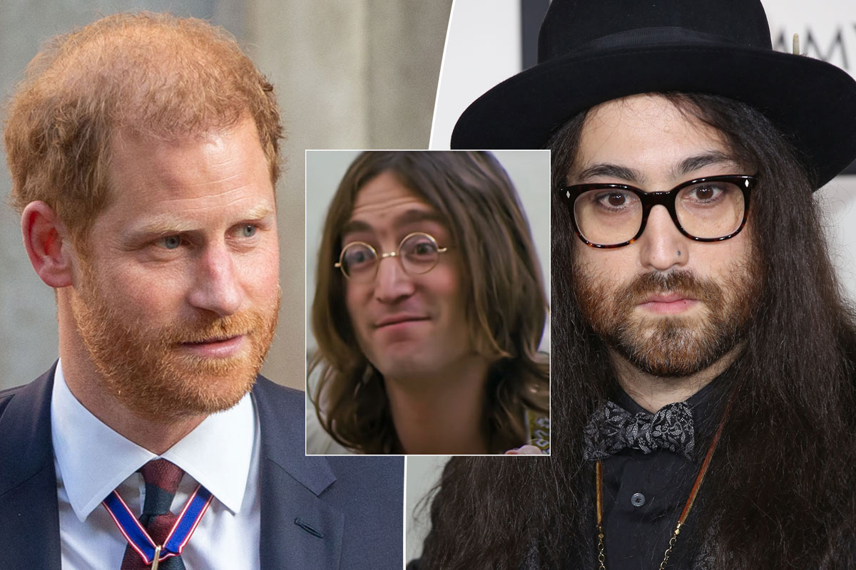 #Prince Harry’s Book Spare TRASHED By John Lennon’s Son Sean!