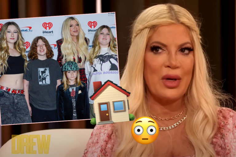 Neighbors Shocked As Tori Spelling & Fam Leave Rental Home Littering