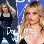 Bebe Rexha Kicks Out Concertgoer & Threatens Legal Action For Trying To Throw Object At Her On Stage!