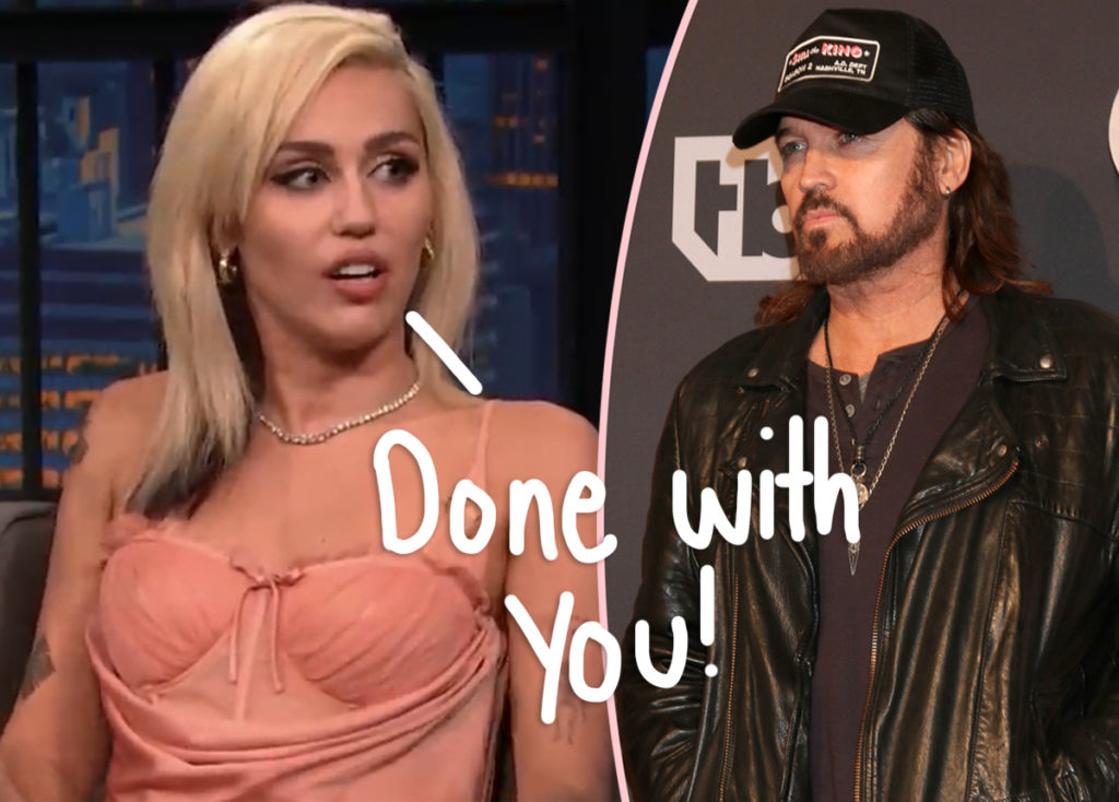 Billy Ray Cyrus 'Dead To' Daughter Miley After That Tape Dropped: REPORT