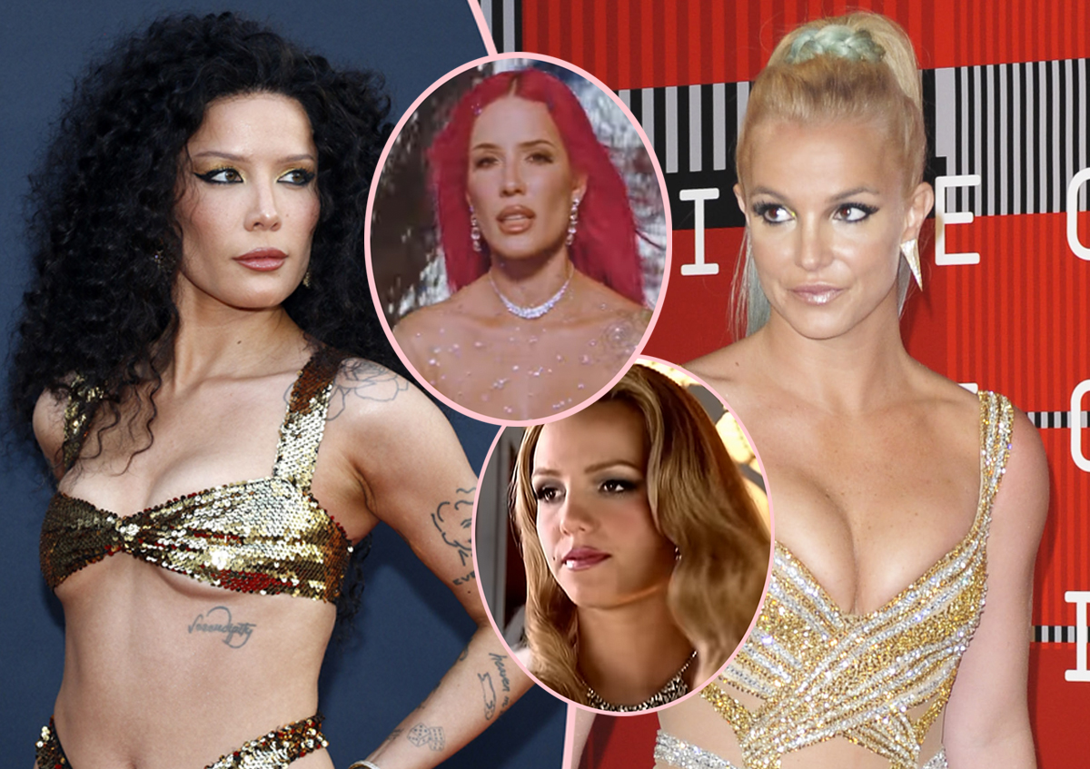 Britney Spears VS Halsey?! Read The WILD Now-Deleted Tweet Threatening Legal Action Over New Lucky Video!