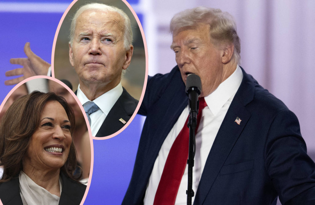 Donald Trump Unhinged Truth Social Rant Joe Biden Drops Out Presidential Race