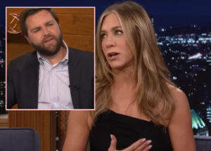 JD Vance Calls Jennifer Aniston ‘Disgusting’ After Backlash For His