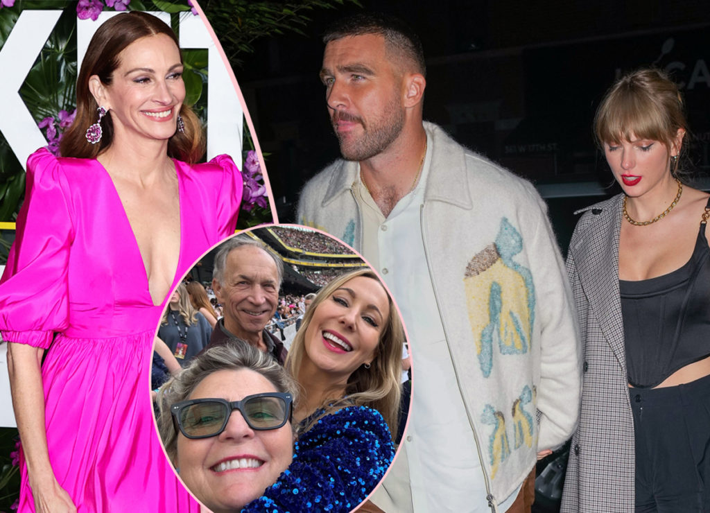 Nikki Glaser's Mom Says Julia Roberts Was Being 'Weird' & 'Gross' With Travis Kelce At Taylor Swift Concert -- And She Was THERE!