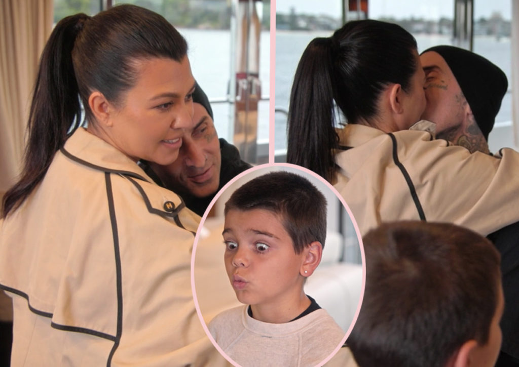 Kourtney Kardashian's Son Reign Is VERY Over His Mom & Travis Barker!