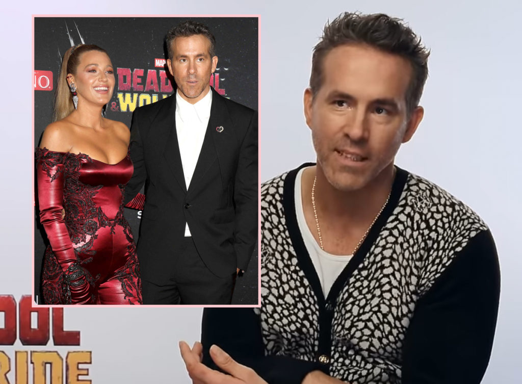 Ryan Reynolds Confirms Sex Of His & Blake Lively’s Fourth Child!