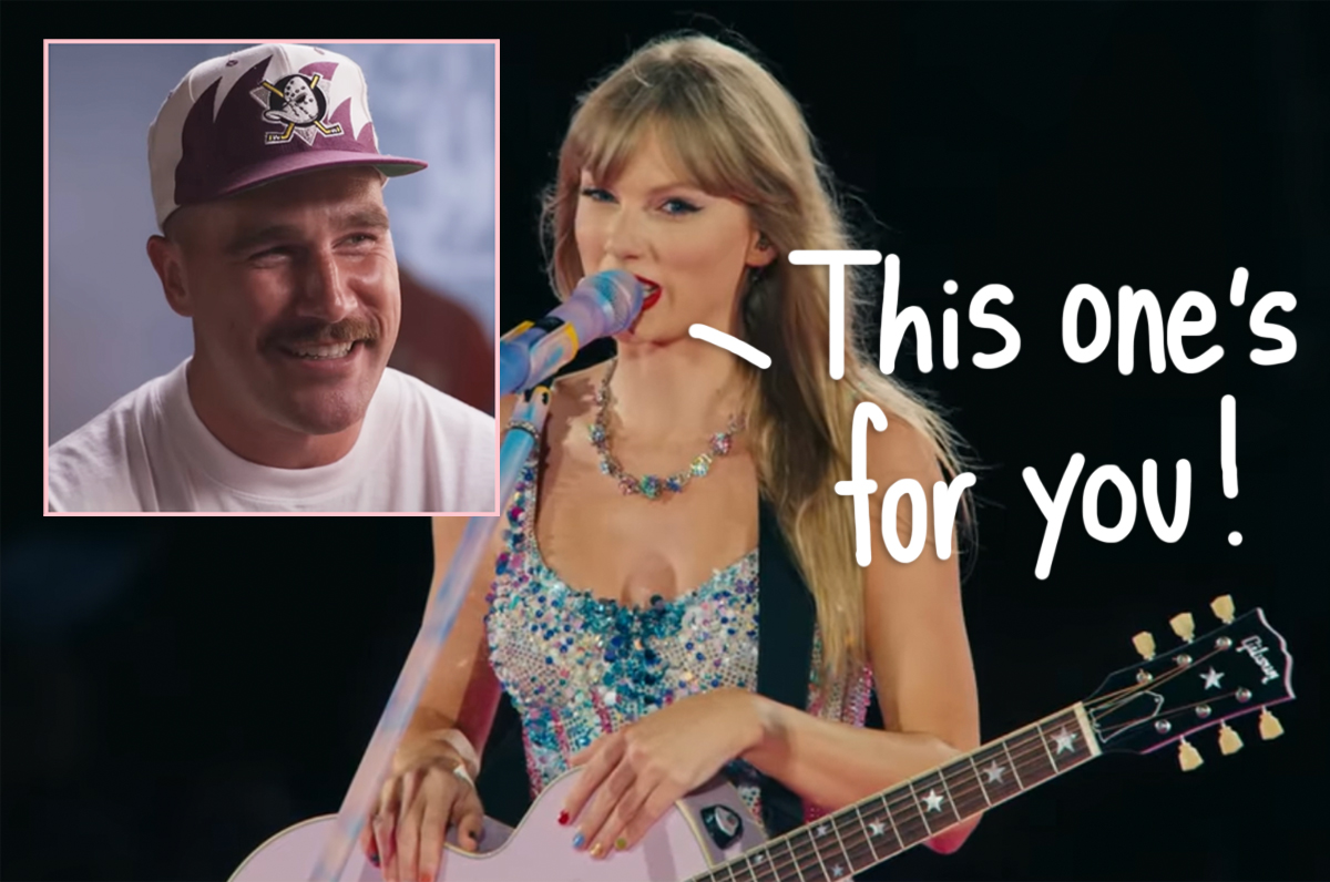OMG! Taylor Swift Performs Mashup Of Love Songs For Travis Kelce During Third Eras Tour Show In Amsterdam!