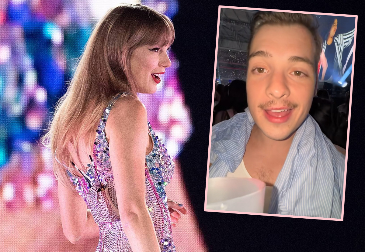 Taylor Swift Reacts To HILARIOUS Video Of Fan Getting Drunk At The Eras Tour!
