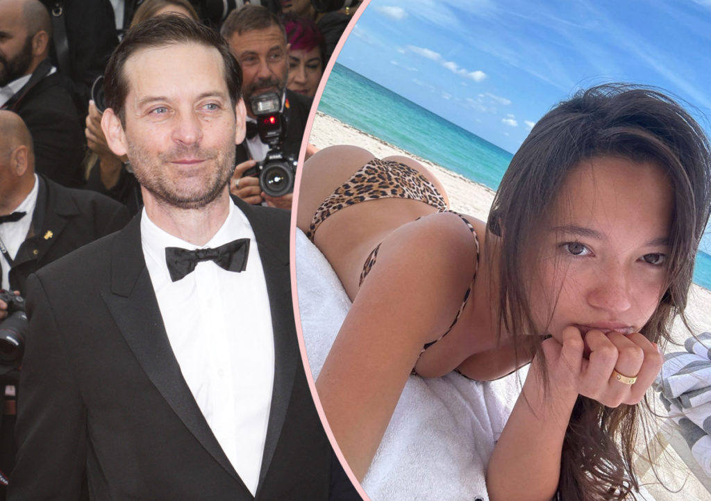 Tobey Maguire Dating 20-Year-Old Model Lily Chee 4th Of July Party