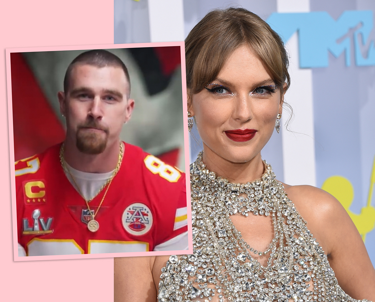 Travis Kelce Tears Up While Watching Taylor Swift Sing A Love Song Mashup For Him! LOOK!