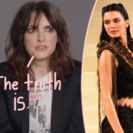 Winona Ryder VS Kendall Jenner?! Beetlejuice Star Calls BS On Model's Met Gala Dress Claim!