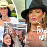 Bethenny Frankel & Luann De Lesseps Reunite At Hamptons Party -- But Their Feud Just Got WAY WORSE!