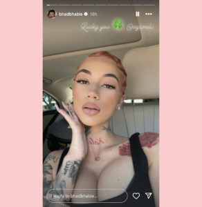 Bhad Bhabie Posts New PDA Clip With Baby Daddy Le Vaughn - After THAT