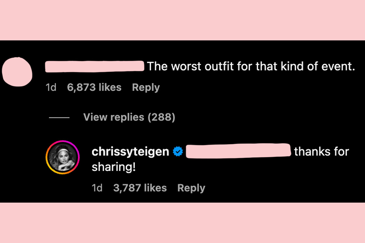 Chrissy claps back troll criticizing her Olympics outfit!