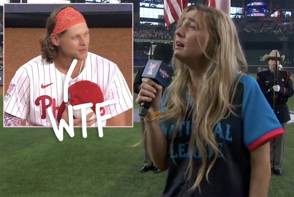 Ingrid Andress' National Anthem Performance At MLB's Home Run Derby