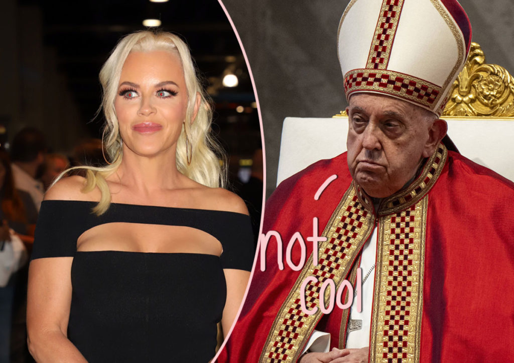 Jenny McCarthy Stole THIS From The Pope (!!) And Gave It To Her mom! Sacrilegious!