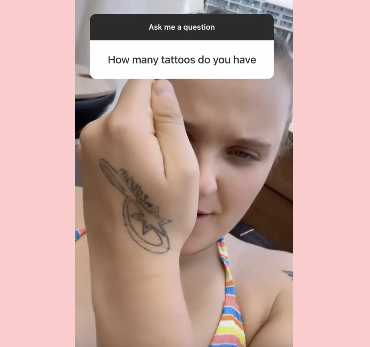 JoJo Siwa Debuts ANOTHER New Tattoo -- And Says She Has More You Haven't Seen!