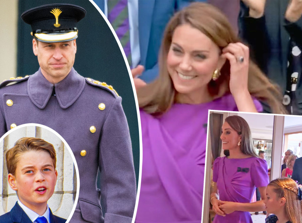 Princess Catherine Attends Wimbledon With Charlotte While Prince ...