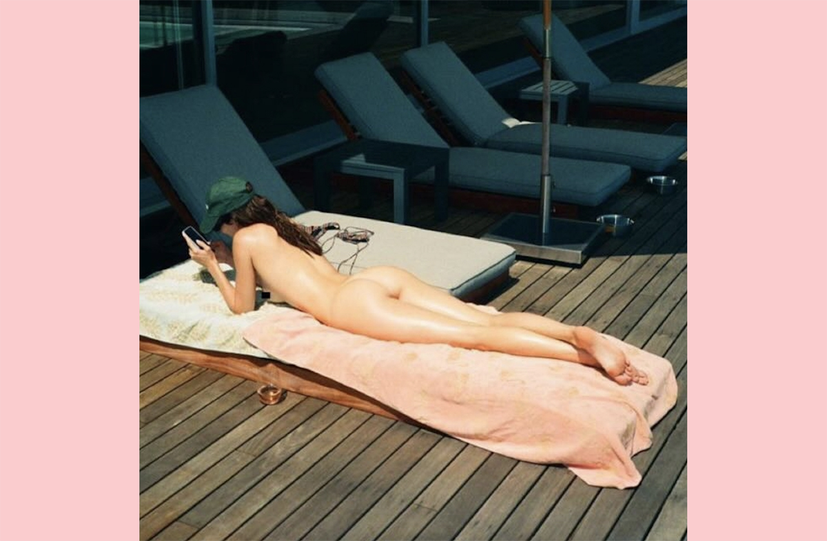 Kendall Jenner Goes Nude On Instagram -- What Does Thirst Trap Mean For Rekindled Bad Bunny Romance?!