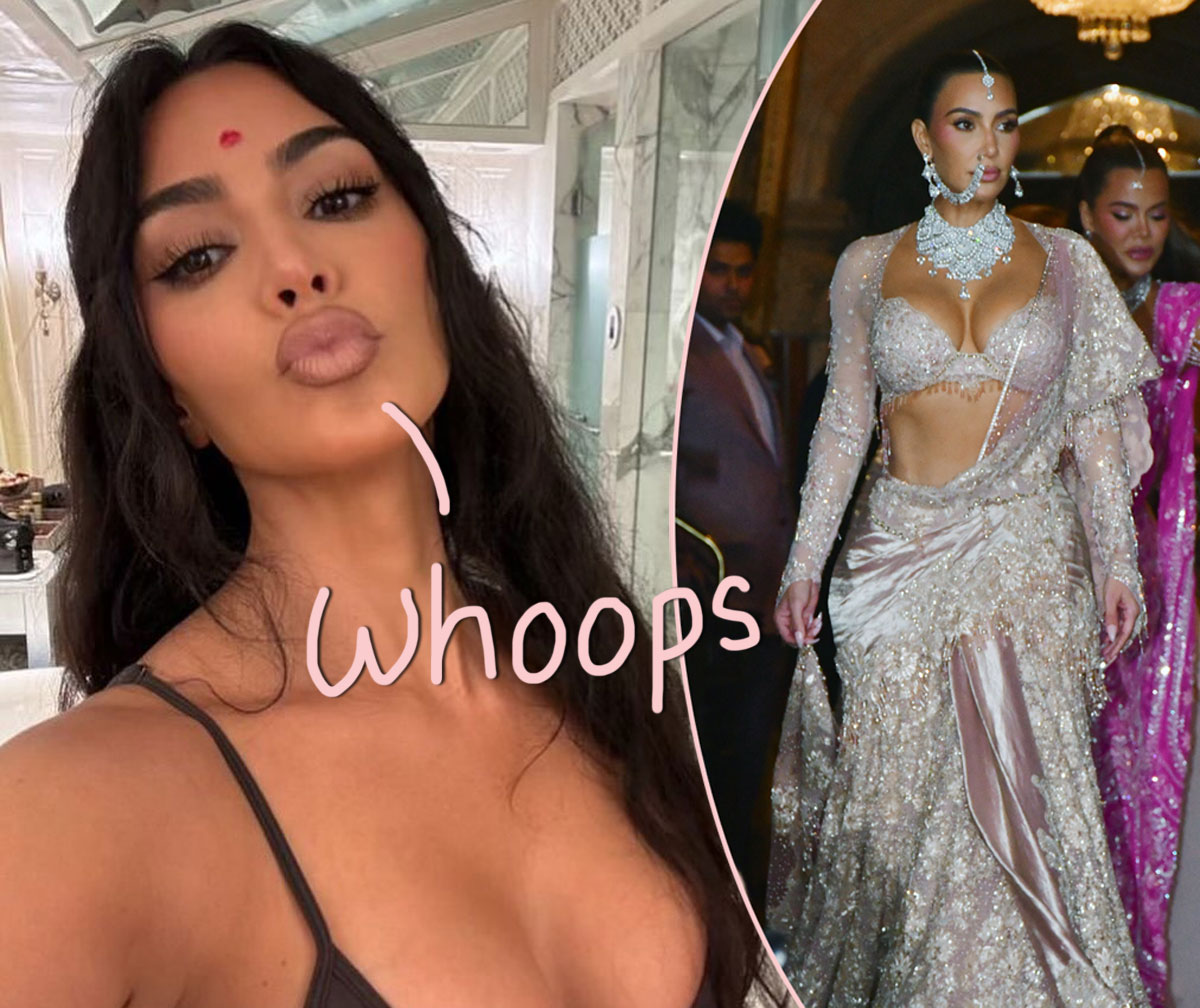 Kim Kardashian Blasted For HUGE Wedding Guest Fashion Fail! WTF! – Perez Hilton