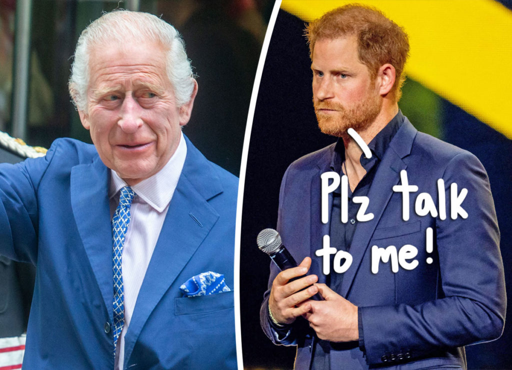 Prince Harry's Calls To King Charles About His Ailing Health Go Unanswered -- They Are No Longer Speaking