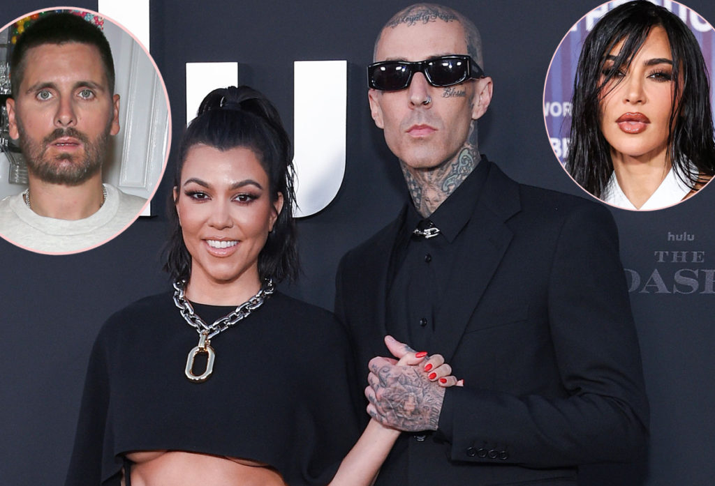 Kourtney Kardashian Is Isolated & Has Abandoned Friends And Family Amid Travis Barker Marriage: REPORT