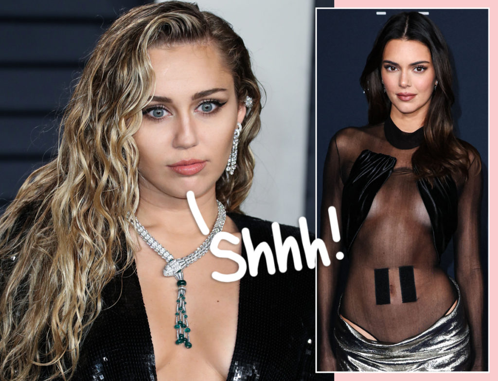 Miley Cyrus Calls Out Kendall Jenner After Supermodel Does THIS During Intimate Performance!