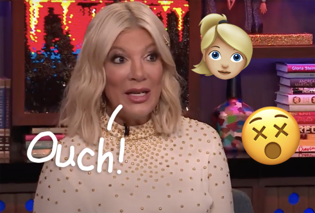 Tori Spelling's TMI 'Landing Strip' Story Will Make You Think Twice ...