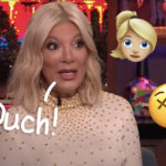 Tori Spelling's TMI 'Landing Strip' Story Will Make You Think Twice About Bleaching!
