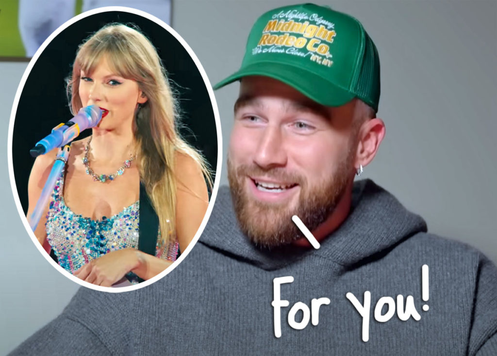 Travis Kelce Goes ALL OUT In To Win Karaoke Competition – In Honor Of Taylor Swift!