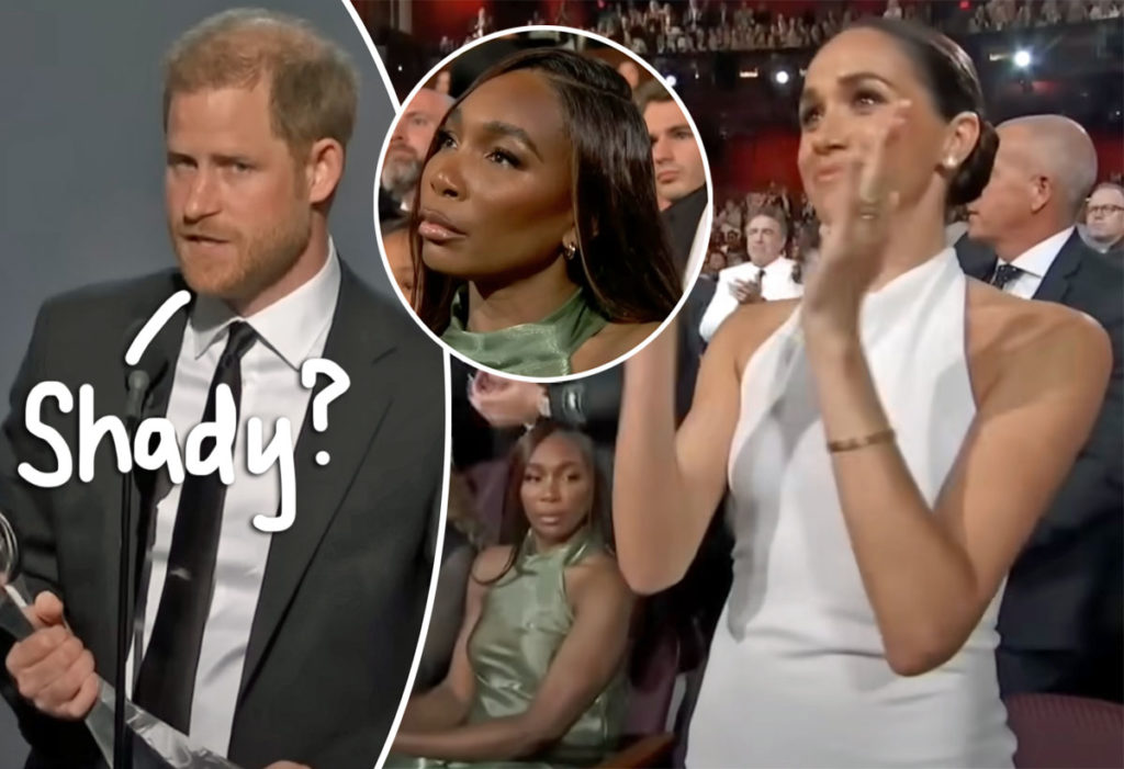 Did Venus Williams SNUB Prince Harry At The ESPYs?! - Perez Hilton