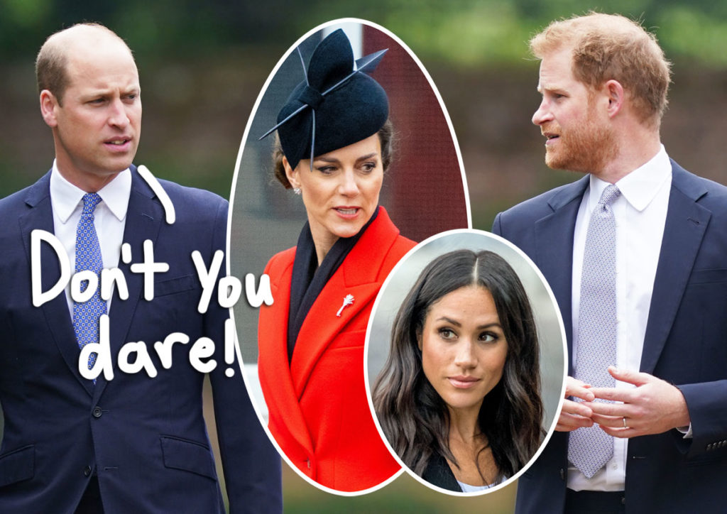 Prince William Will 'Explode' If Harry & Meghan Comment On Princess Catherine Now!