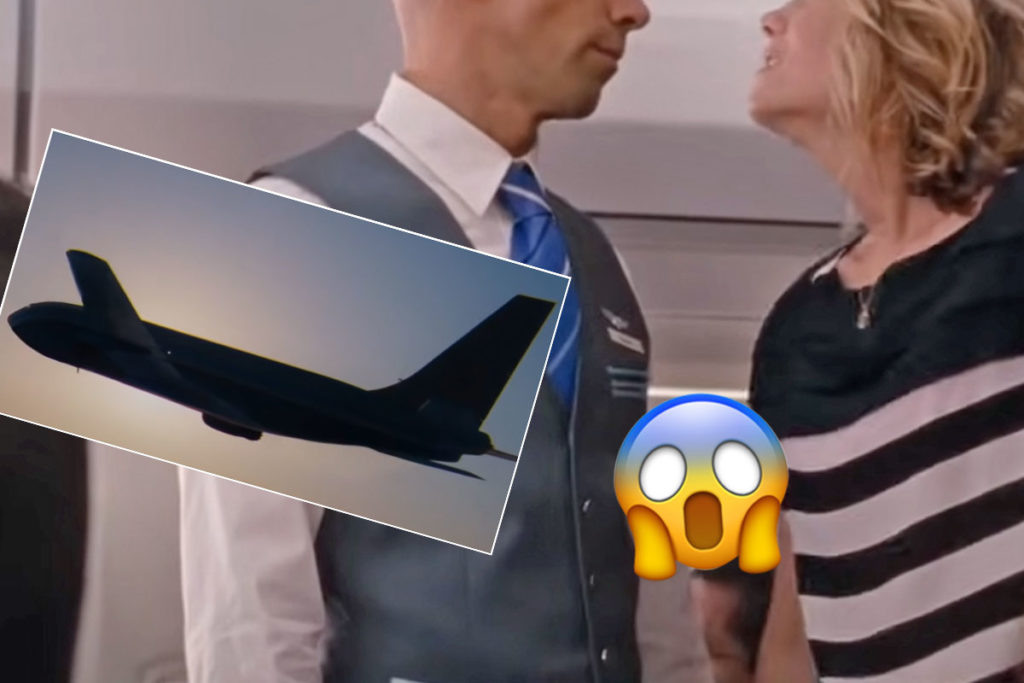 Holy S**t! Woman Forces Plane To Land Early After BITING Steward During NSFW Rampage Mid-Flight! WATCH!