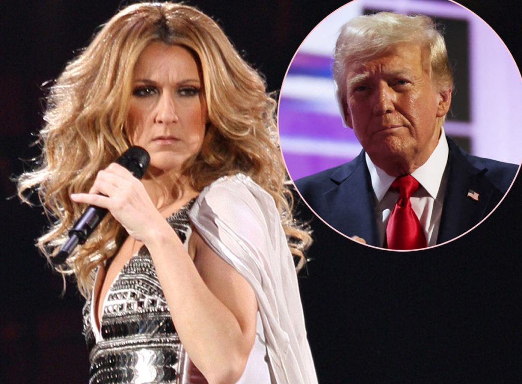 Céline Dion SLAMS Donald Trump For Using Her Iconic Track My Heart Will Go On At Rally Without Permission