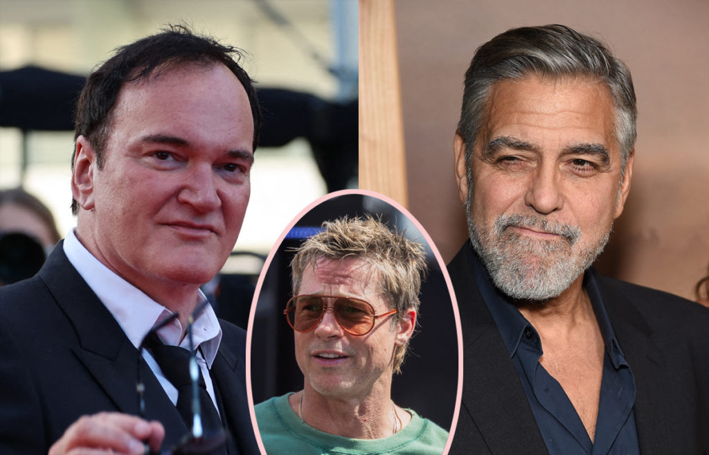 George Clooney Feud Quentin Tarantino Brad Pitt Interview