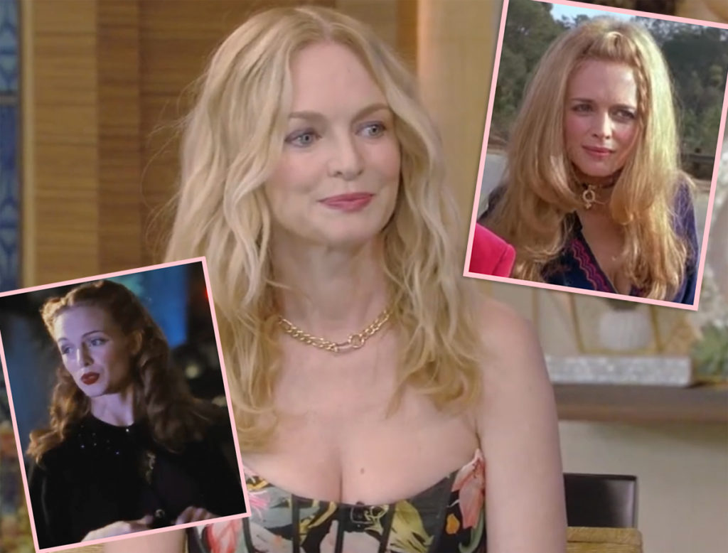 Heather Graham Reveals She Hasn't Spoken To Her Parents -- Who Think Hollywood Is ‘Evil’ -- In 30 Years!