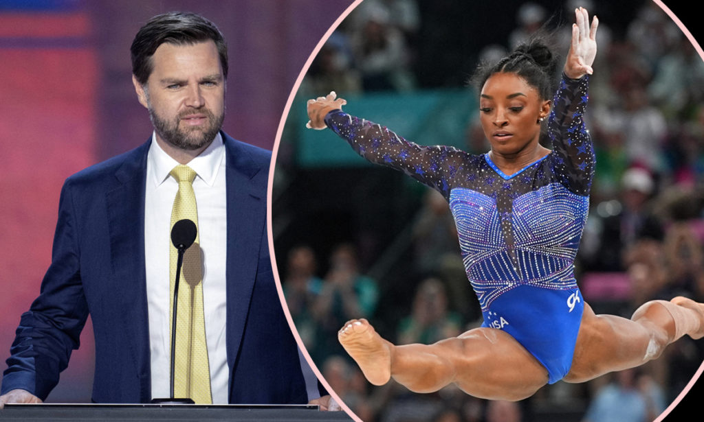 JD Vance's Idiotic Take On Simone Biles Resurfaces After Her GOAT ...