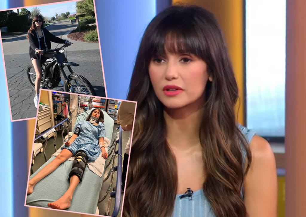 Nina Dobrev struggling with depression after bike accident