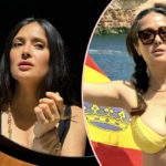 Salma Hayek Finally Going Gray (And Still A Smokeshow In Teeny Bikini!)