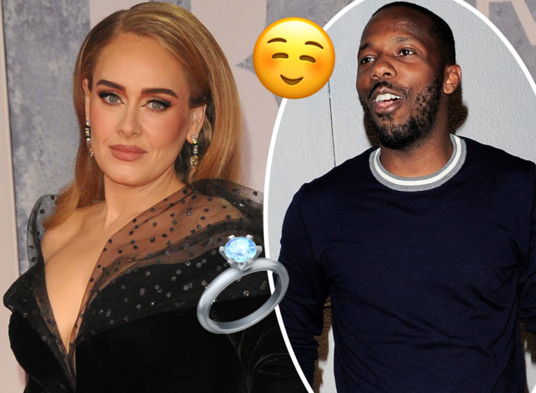 Adele Finally Finally Confirms Engagement To Rich Paul – In The CUTEST …