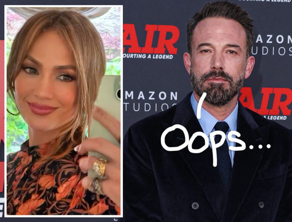 Ben Affleck's Engraving On Jennifer Lopez's Ring Did NOT Age Well!