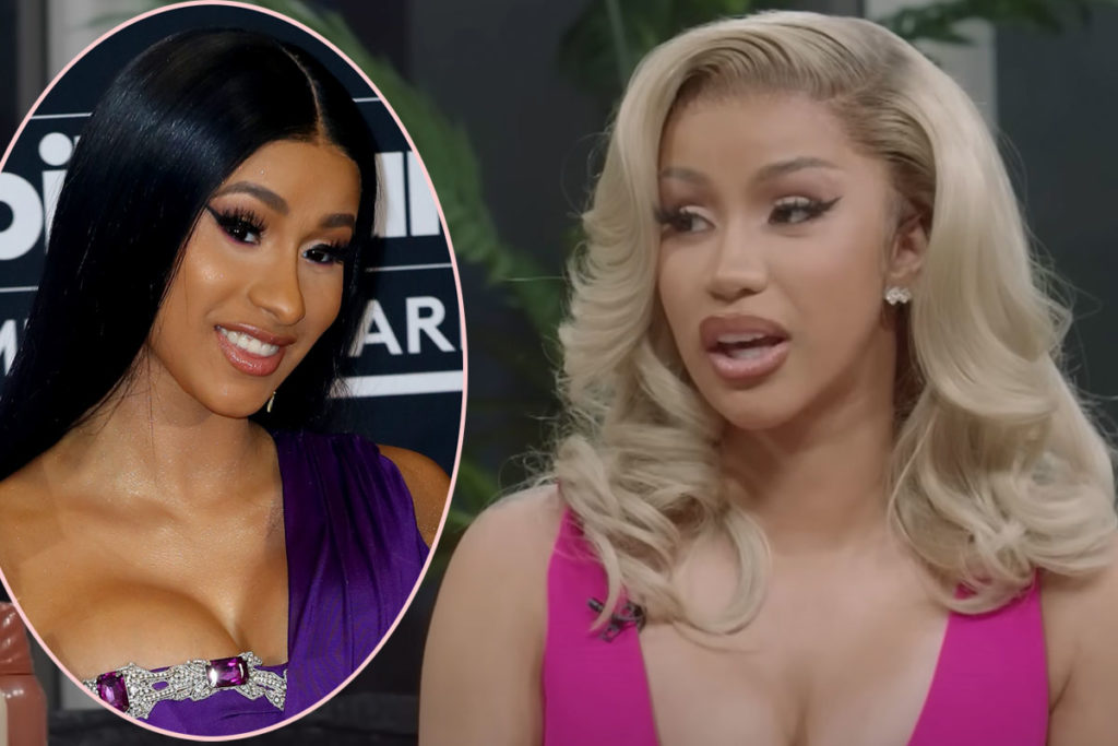 Pregnant Cardi B Claps Back At Trolls Accusing Her Of Bleaching Skin!