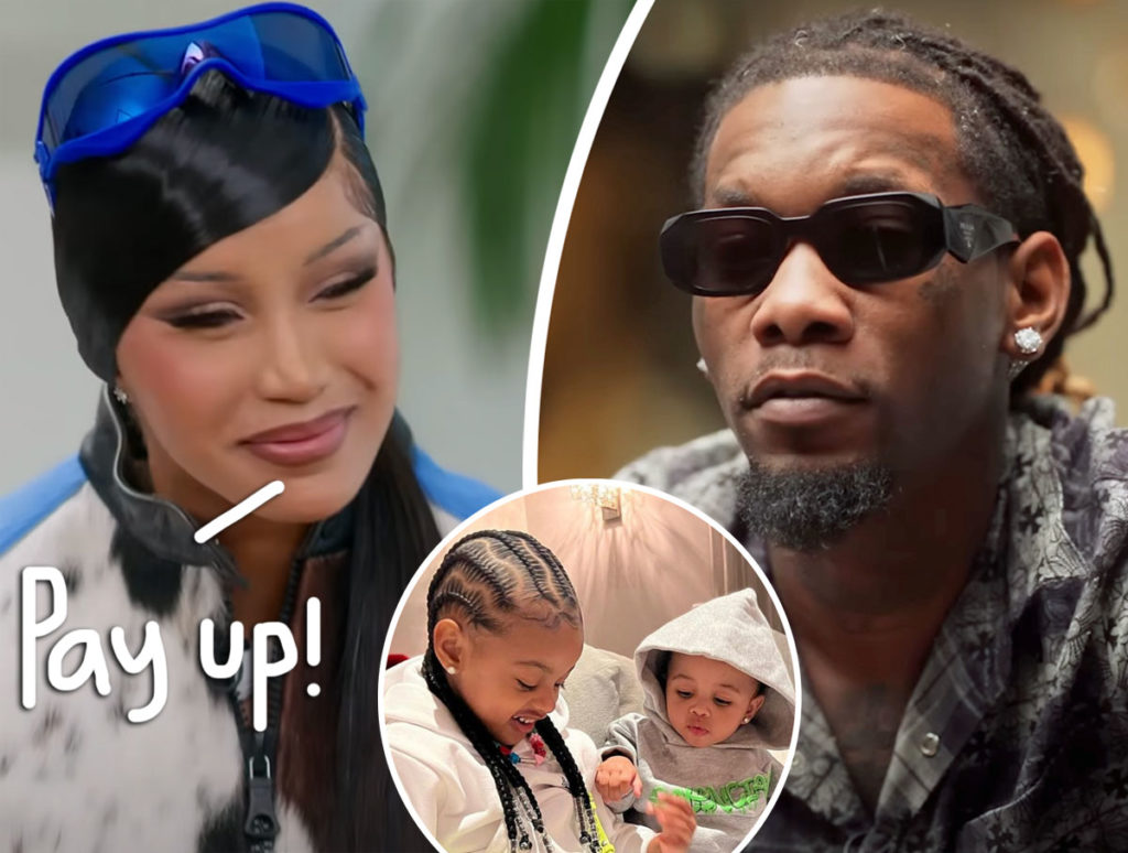 Cardi B's Divorce Docs Show Offset is Father of Third Baby, She Wants Child Support