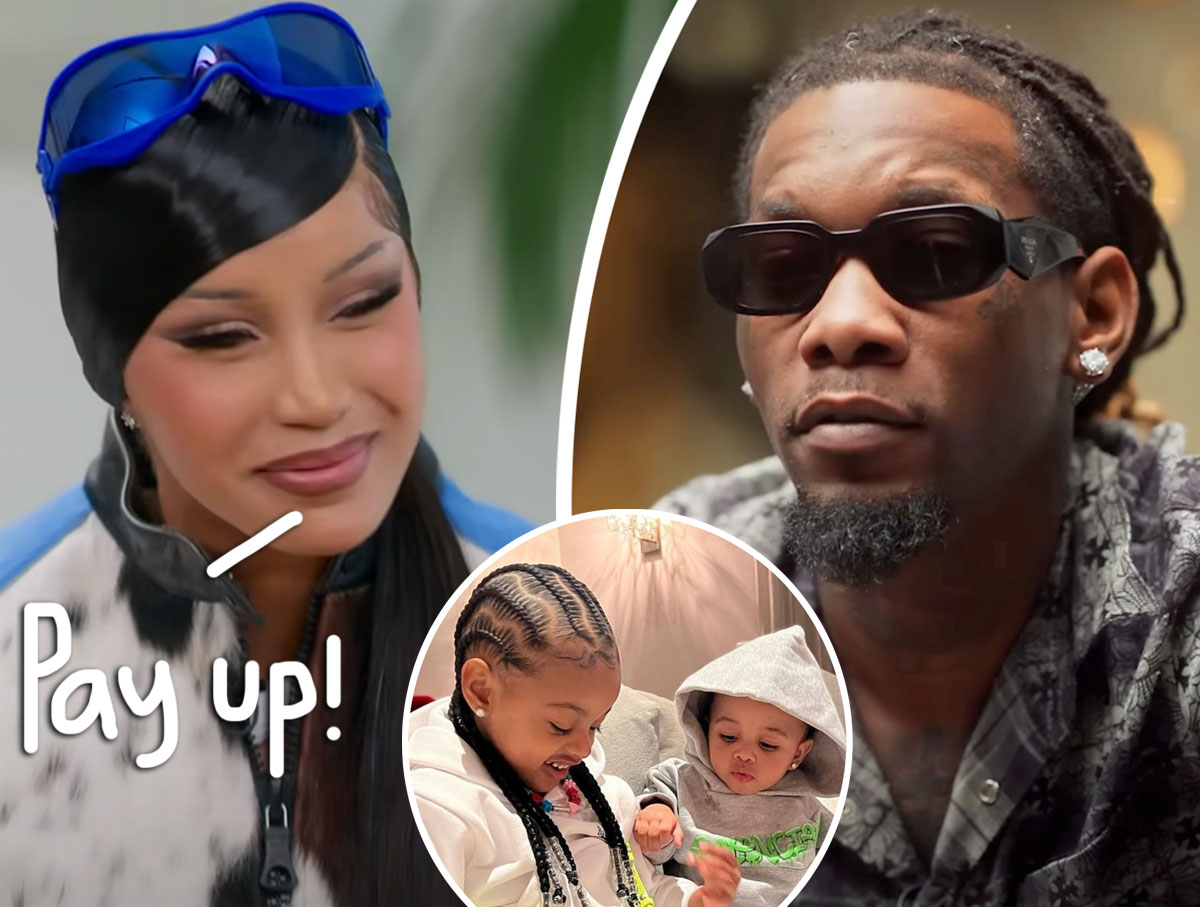 Cardi B's Divorce Docs Confirm Offset Is Father Of Her Third Baby - And She  Wants Child Support! - Perez Hilton