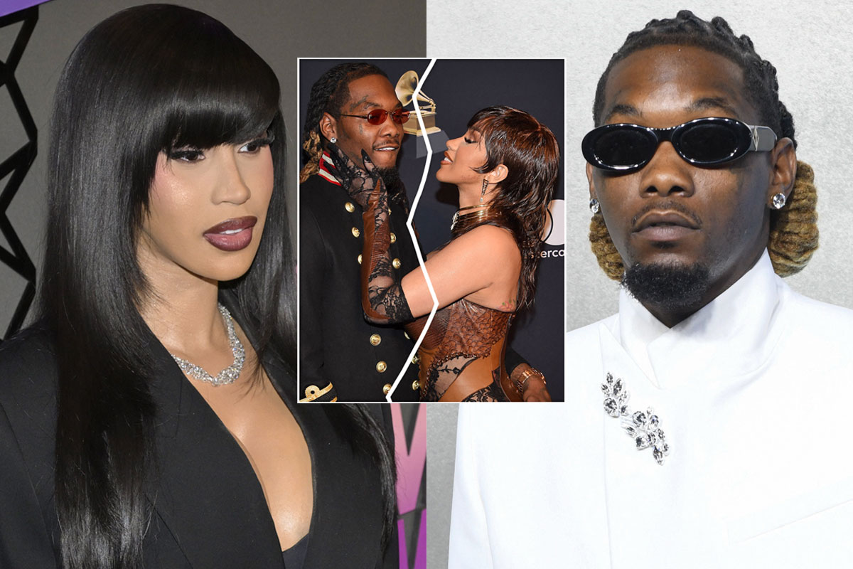 Cardi B Files For Divorce AGAIN After Latest Offset Cheating Rumors ...