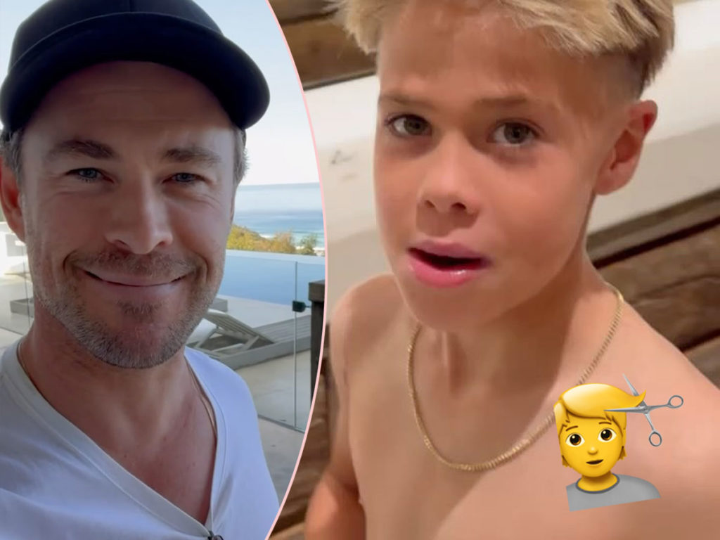 Chris Hemsworth Absolutely Butchered His Kids' Hair!